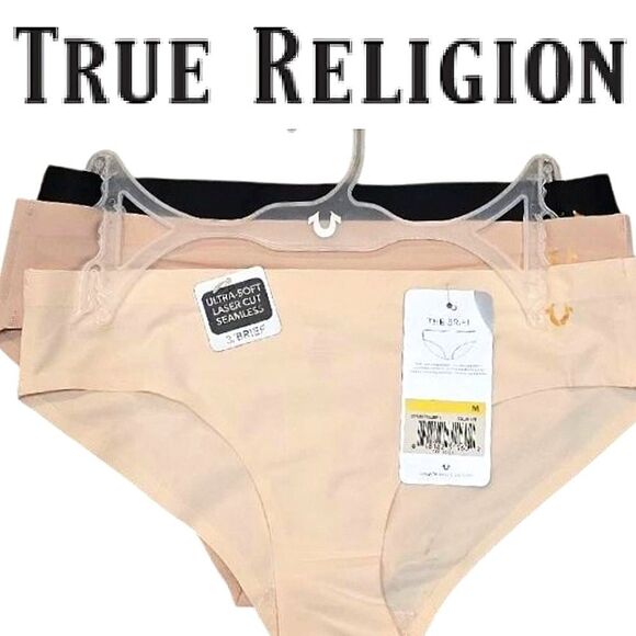 True Religion True Skin 3-PK Seamless Briefs - Picture 1 of 4